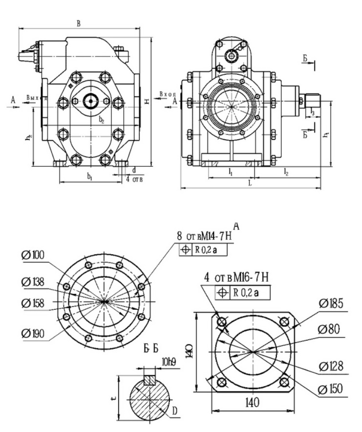 Насосы НШМ - 37,5/2,5, НШМ - 30/6, НШМ - 22/2,5, НШМ - 19,5/4