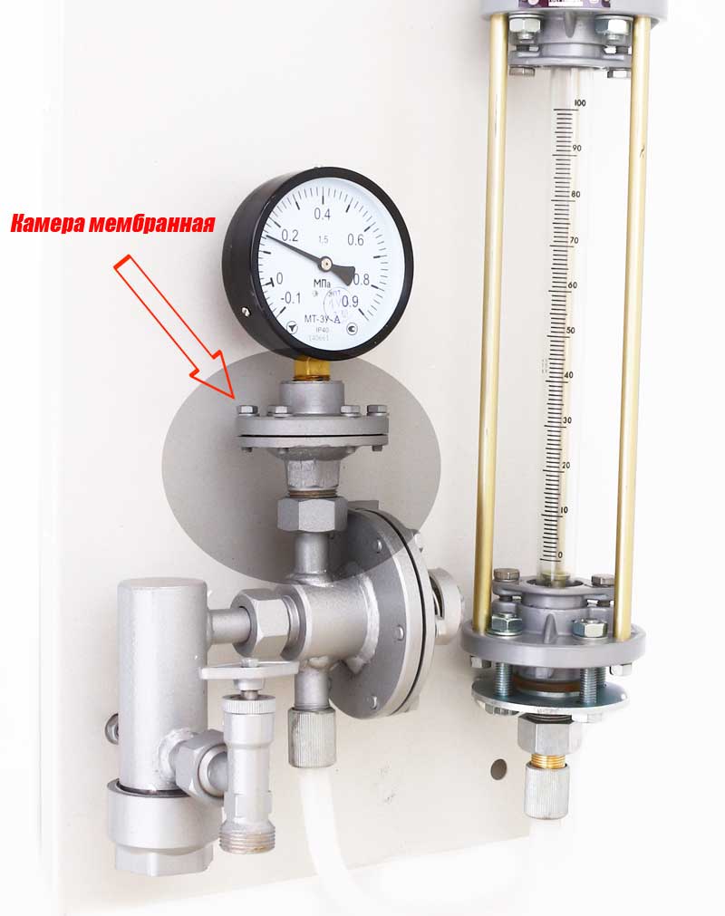 Камера мембранная на хлораторе ЛОНИИ 10 КМ