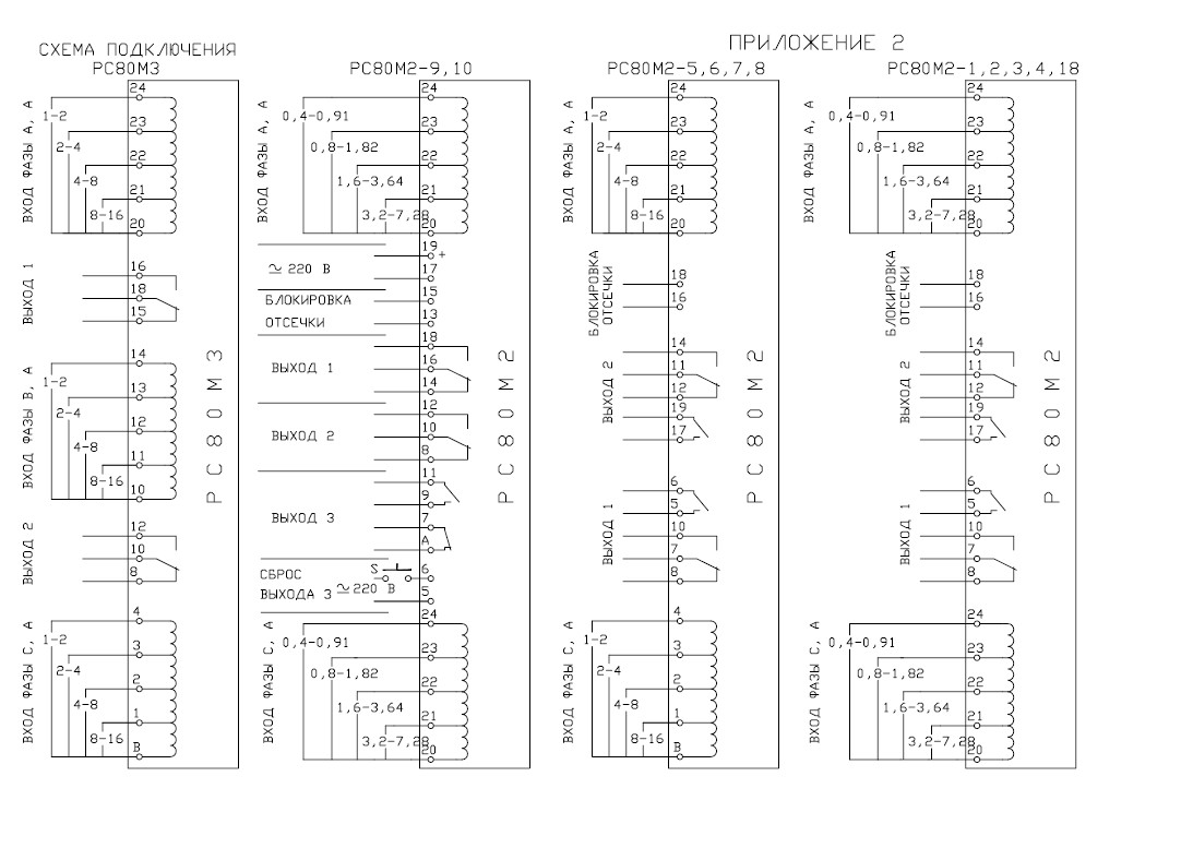 Рс 80 мр схема