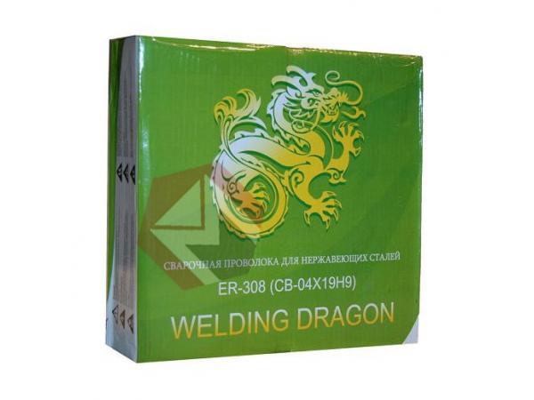 Проволока Welding Dragon ER 308 0.8 мм 5 кг D200  фото 1