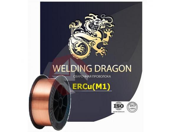Проволока Welding Dragon ErCu 1.0 мм 5 кг (D200) фото 1