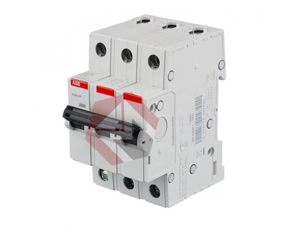 Автоматический выключатель ABB Basic M 3P 10A C  4,5кА  BMS413C10 фото 1