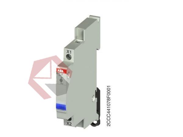 Лампа индикаторная E219-G голубая 115-250В АС фото 1