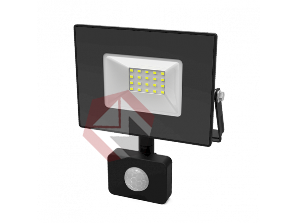 Прожектор светодиодный Gauss Elementary LED 30W 2100lm IP65 6500К с датчиком движения 1/24 фото 1