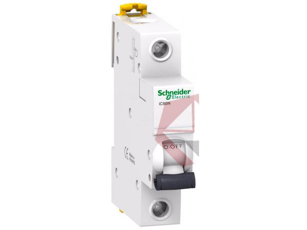 Выключатель автоматический iC60N 1п 40А С 6кА Schneider Electric фото 2