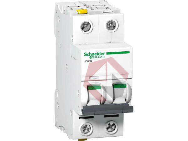 Выключатель автоматический iC60N 2п 16А D 6кА Schneider Electric фото 2