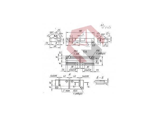 Губка контактная к машине стыковой сварки МСС-1902 ЕАИЖ741428002 фото 1