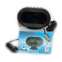 Электронные часы с термометром, вольтметром, Соня для автомобиля фото