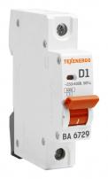Автоматический выключатель ВА67-29 1п  1А    6кА Texenergo хар-ка D фото