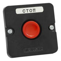 Пост кнопочный ПКЕ 122-1  У2 красная IP54   (карболит)  ГОСТ фото