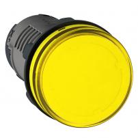 Сигнальная лампа XB7 220В AC Желтая фото