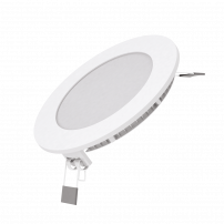 Встраиваемый светильник Gauss ультратонкий круглый IP20 6W,120х22, 105, 3000K 360лм 1/20 фото