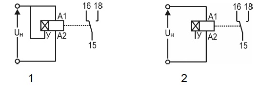 Схемы подключения ВЛ-164