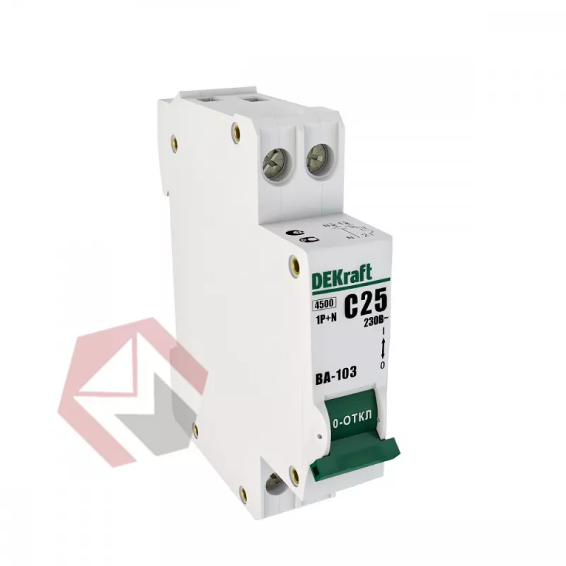 Автоматический выключатель ВА-103 1п 63А 6кА DEKraft хар C Schneider Electric фото 1