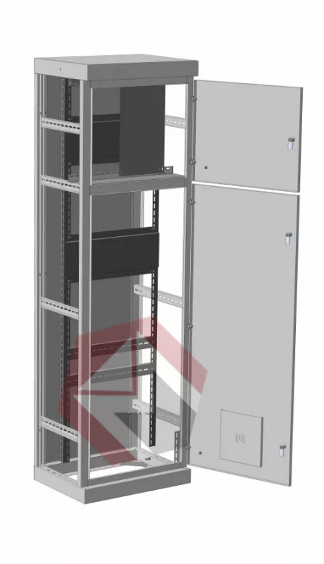 Корпус ВРУ-2 1800х450х450   IP31 без б/п   RAL 7035 серый  фото 1