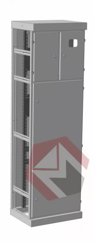 Корпус ВРУ-3 1800х630х450  IP31 без б/п  RAL 7035 серый  фото 2