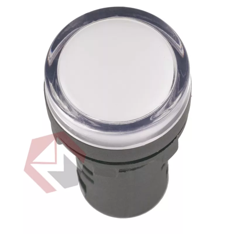 Лампа AD22DS(LED)матрица d22мм белый 12В  AC/DC ИЭК фото 1