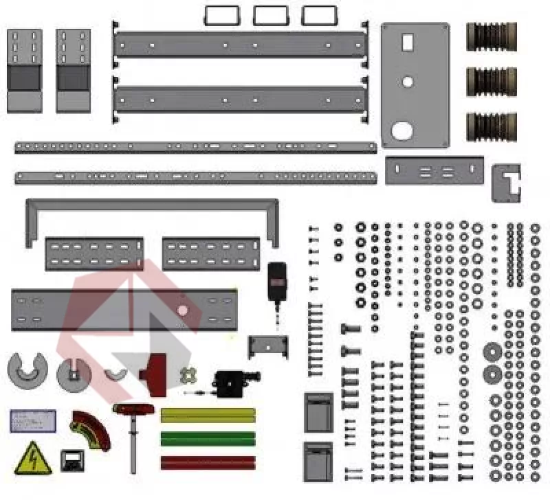 Монтажный комплект выключателей TER_CBmount_ISM15_LD8-1 фото 1