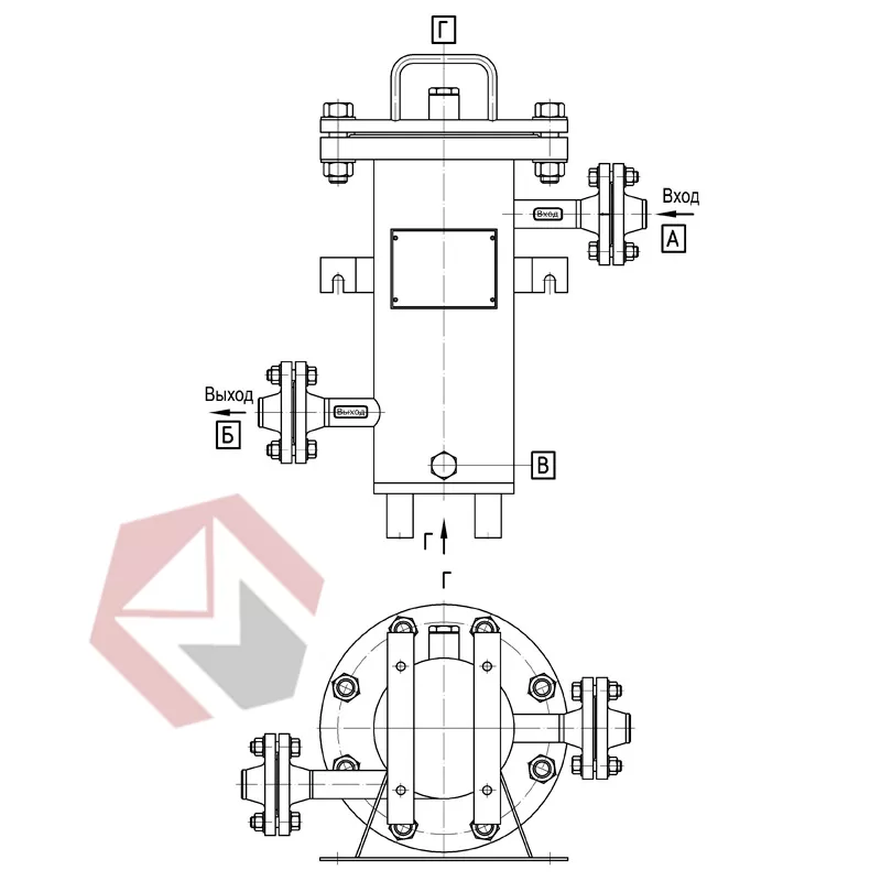 Фильтр одоранта ФГС-10-6,3 GL, ФГС-25-1,6 GR фото 2