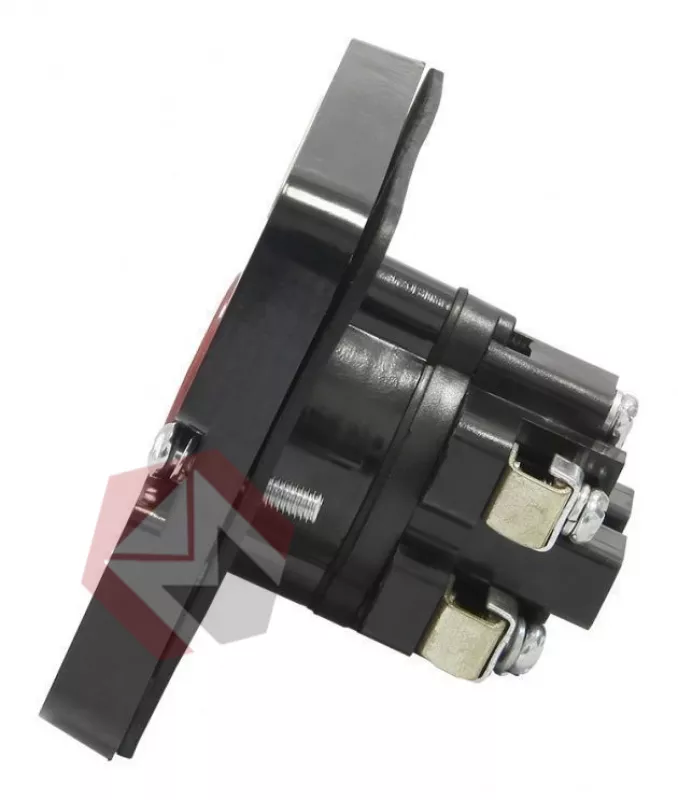 Пост кнопочный ПКЕ 122-1  У2 красная IP54   (карболит)  ГОСТ фото 3