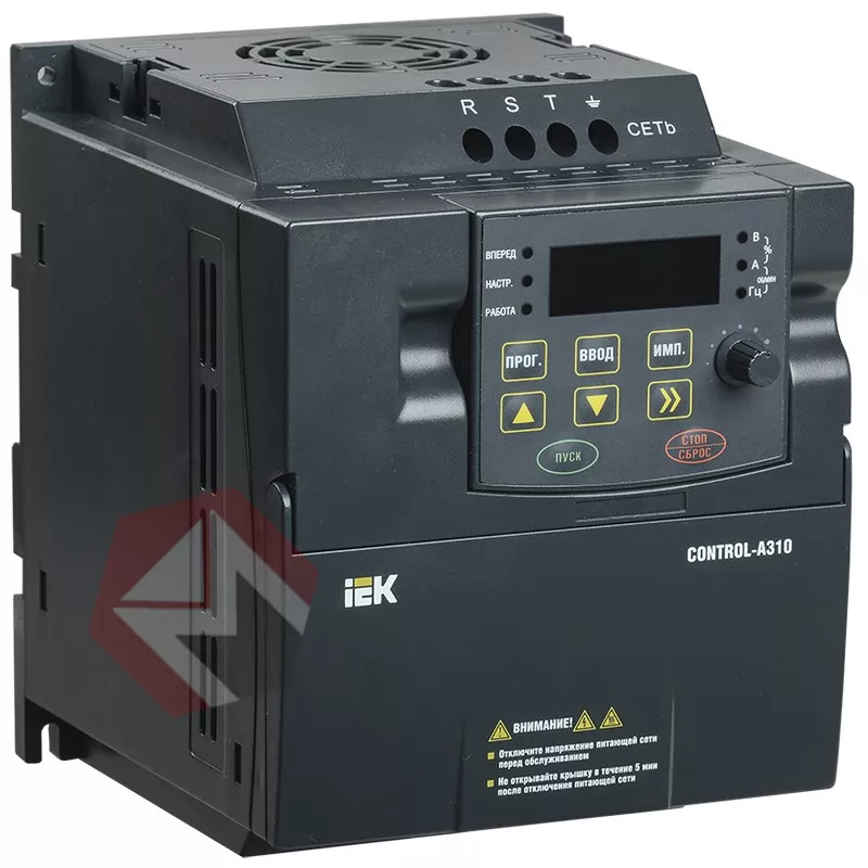 Преобразователь частоты CONTROL-A310 380В, 3Ф 2,2 kW 5,1A IEK фото 1