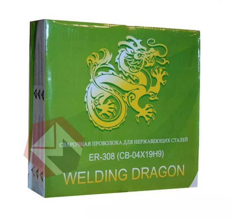 Проволока Welding Dragon ER 308 0.8 мм 5 кг D200  фото 1