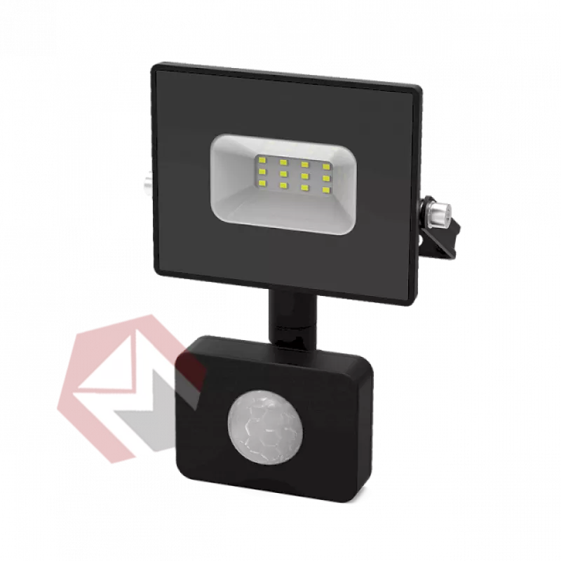 Прожектор светодиодный Gauss Elementary LED 10W 700lm IP65 6500К с датчиком движения 1/40 фото 1