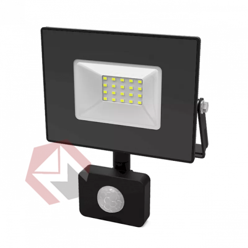 Прожектор светодиодный Gauss Elementary LED 30W 2100lm IP65 6500К с датчиком движения 1/24 фото 1