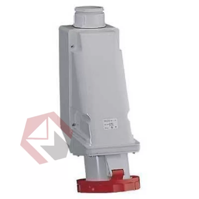 Розетка стац.ОУ  ШЭ.винт 125А 3P+З/К IP67 380В фото 1