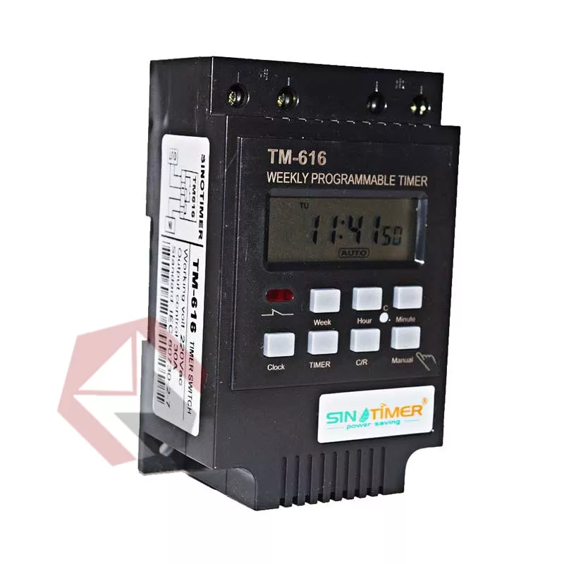 Таймер TM-616 электронный недельный 30A на DIN рейку фото 1