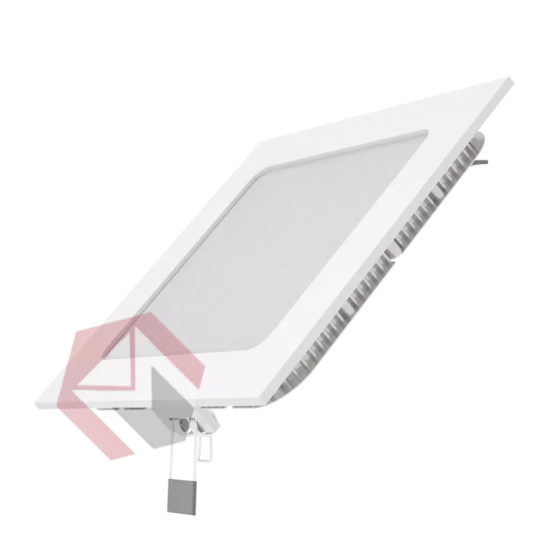 Встраиваемый светильник Gauss ультратонкий квадратный IP20 9W,145х145х22, 130х130, 3000K 610лм 1/20 фото 1