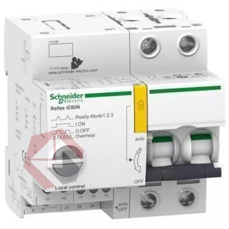 Выключатель автоматический iC60N REFLEX 2п  16A C Schneider Electric фото 1