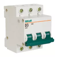 Автоматический выключатель ВА-101 3п 3А 4,5кА DEKraft хар D Schneider Electric фото