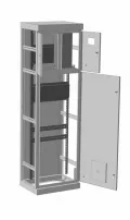 Корпус ВРУ-3 1800х630х450  IP31 без б/п  RAL 7035 серый  фото