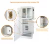 Корпус ВРУ-3 2000х630х450  IP31 без б/п  RAL 9001  фото навигации 2
